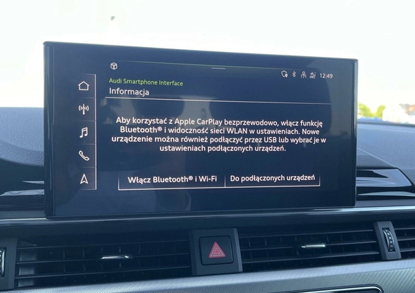 Audi A4 Allroad cena 149900 przebieg: 100792, rok produkcji 2021 z Działoszyce małe 352